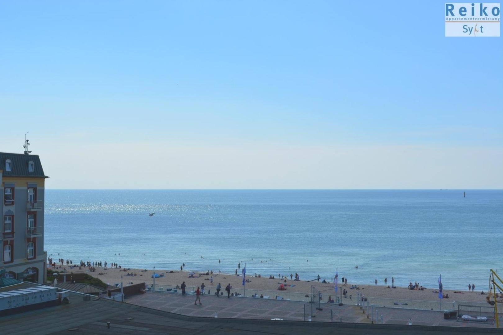 2-70, Seeseite Haus Am Meer, Toller Nordseeblick, Wlan, 1 Zi Westerland Dış mekan fotoğraf